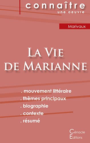 Fiche De Lecture La Vie De Marianne De Marivaux (Analyse Litteraire De Reference Et Resume Complet) (French Edition)