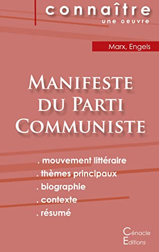 Fiche De Lecture Manifeste Du Parti Communiste De Karl Marx (Analyse Philosophique De Reference Et Resume Complet) (French Edition)