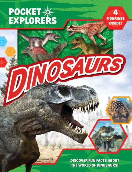 Dinosaurs Pocket Explorers With Figurines And Fact Book