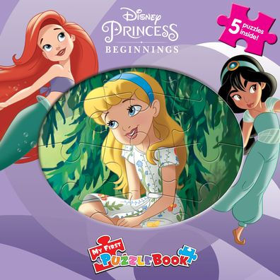 Phidal ? Disney's Princes Beginnings My First Puzzle Book - Jigsaw Book For Kids Children Toddlers Ages 3 And Up Preschool Educational Learning - Gift For Easter, Holiday, Christmas, Birthday