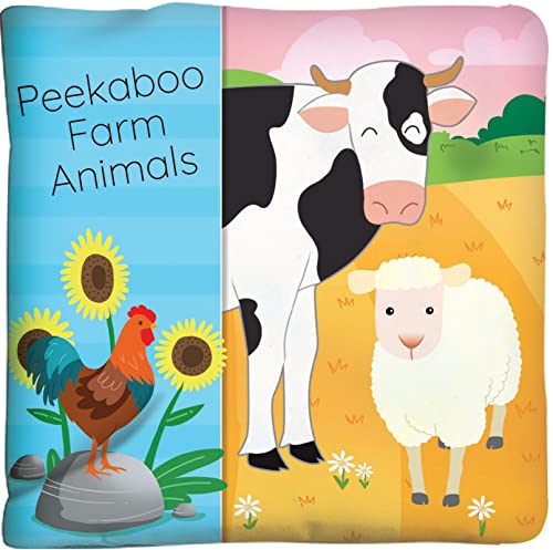 Peekaboo Farm Animals: Cloth Book With A Crinkly Cover!