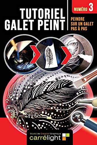 Tutoriel Galet Peint - Num?ú??Ro 3: Peindre Sur Un Galet Pas ?â?á Pas (French Edition)