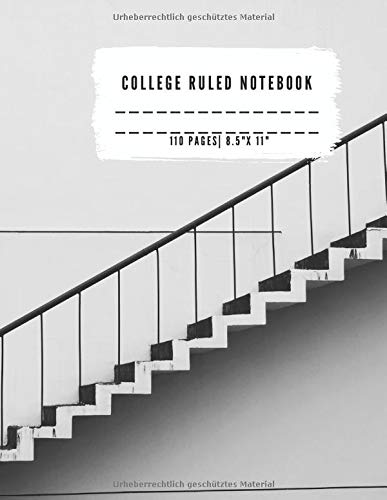College Ruled Notebook: College Ruled Notebook Fur Writing Fur Students and Teachers, Girls, Kids, School that fits easily in most purses and ... Fur great contrast and ease ofuriting and - 9783265603889