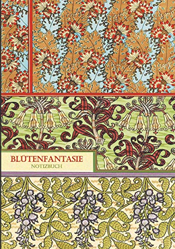 Bl??tenfantasie Notizbuch (German Edition)