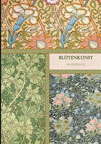 Bl??tenkunst Notizbuch (German Edition)