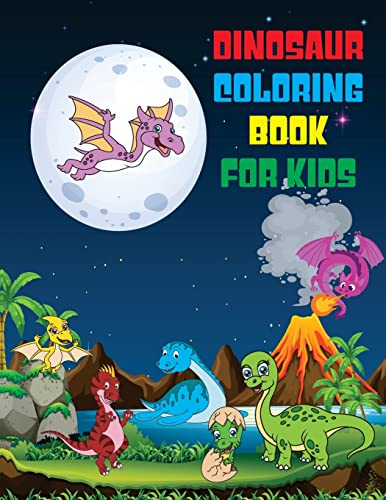 Dinosaur Coloring Book Fur Kids - 9783755118824