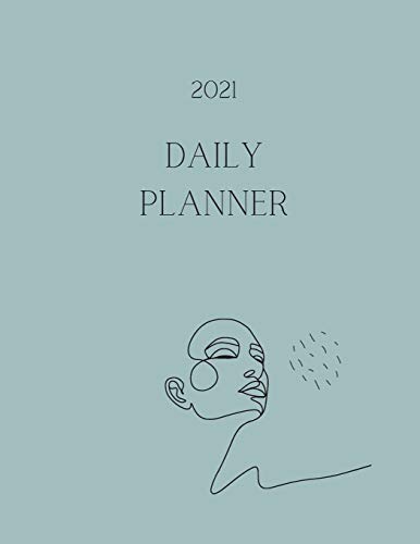 2021 Daily Planner: Simple minimalist weekly planner with checklist modern planner with a feminine design