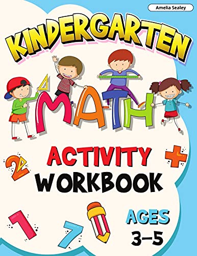 Preschool Math Activity Book Ages 3-5: Math Workbook For Preschoolers, Preschool Math At Home, Preschool Math Workbook