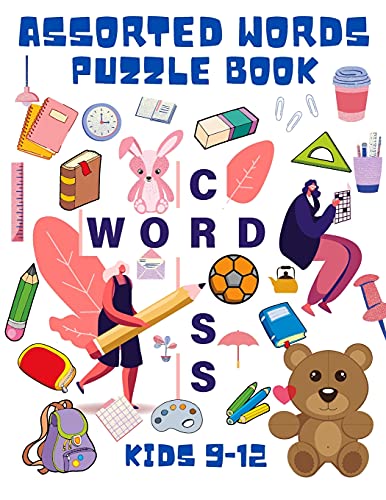 Assorted Words Puzzle Book Kids 9-12: Word Search Book Fur Kids - Word Find Books Fur Children - Educational Game Books - Improve Vocabulary Book Fur Kids