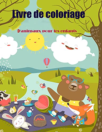 Livre De Coloriage D'Animaux Pour Les Enfants (French Edition)