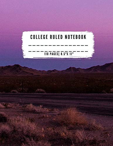 College Ruled Notebook: College Ruled Notebook Fur Writing Fur Students and Teachers, Girls, Kids, School that fits easily in most purses and ... Fur great contrast and ease ofuriting and - 9786486234887