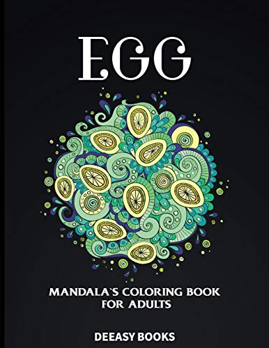 Egg Mandala??S Coloring Book For Adults