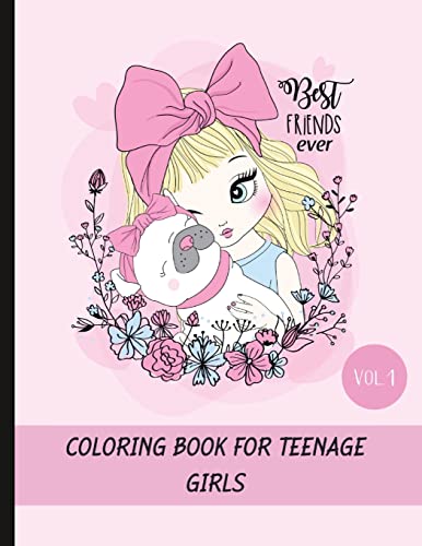 Coloring Book Fur Teenage Girls - 9788367106238