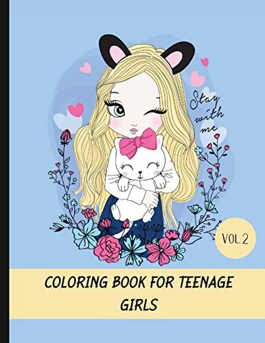 Coloring Book Fur Teenage Girls - 9788367106245