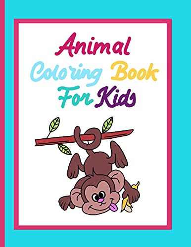 Animal Coloring Book For Kids - 9788396254399
