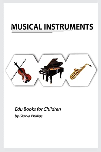 Musical Instruments: Musical Instruments Flash Cards Book Fur Baby, Music Instruments Book Fur Children, Montessori Book, Kids Books, Toddler Music Instruments Book (Edu Books Fur Children)