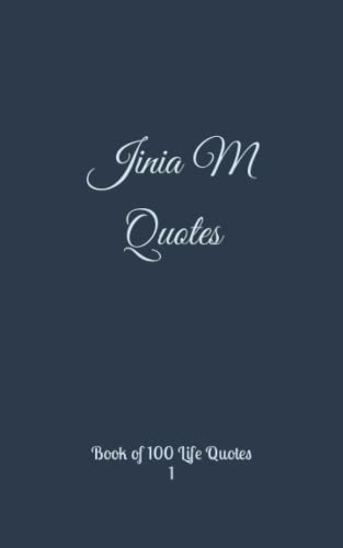 Jinia M Quotes
