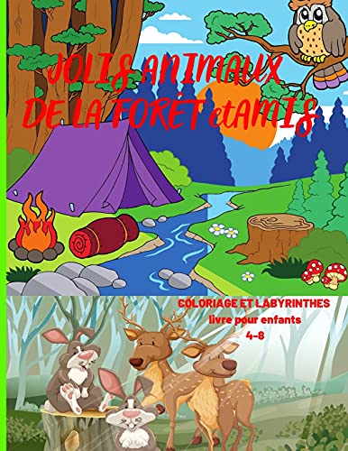 Jolis Animaux Et Amis De La For???T (French Edition)