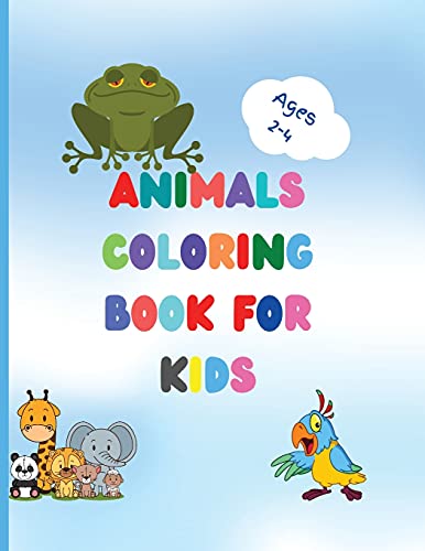 Animals coloring book for kids - 9789898591081