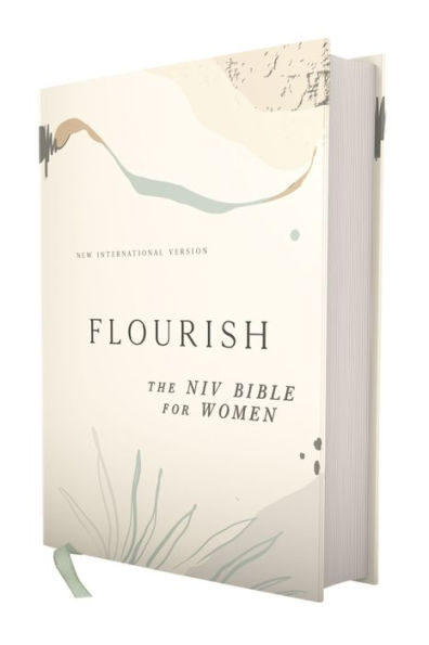 Flourish: The Niv Bible For Women, Hardcover, Cream, Comfort Print