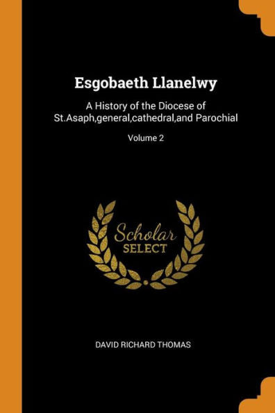 Esgobaeth Llanelwy: A History Of The Diocese Of St.Asaph, General, Cathedral, And Parochial; Volume 2 - 9780343909260