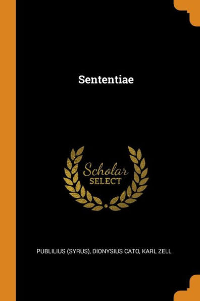 Sententiae - 9780353633889