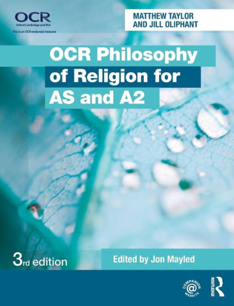 Ocr Philosophy Of Religion For As And A2 - 9780415528696