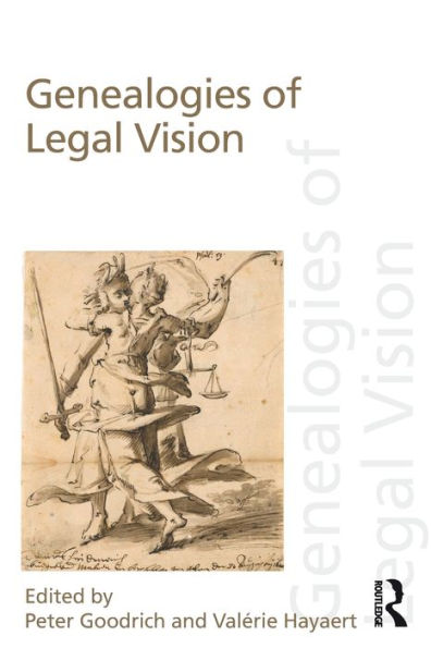 Genealogies Of Legal Vision (Discourses Of Law) - 9780415749060