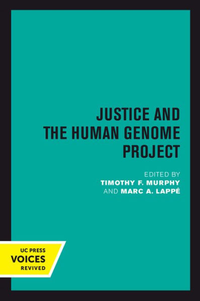 Justice And The Human Genome Project