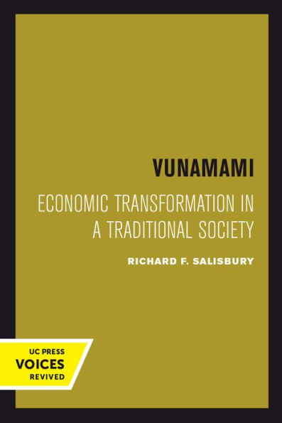 Vunamami: Economic Transformation In A Traditional Society