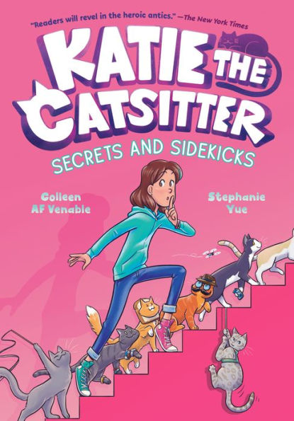 Katie The Catsitter #3: Secrets And Sidekicks: (A Graphic Novel)