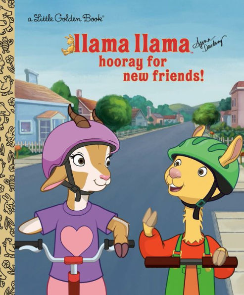 Llama Llama Hooray For New Friends! (Little Golden Book)