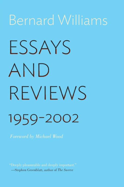 Essays And Reviews: 1959–2002