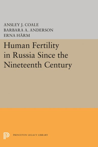 Human Fertility In Russia Since The Nineteenth Century (Office Of Population Research)