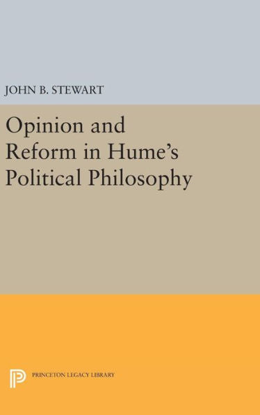 Opinion And Reform In Hume's Political Philosophy (Princeton Legacy Library, 211)