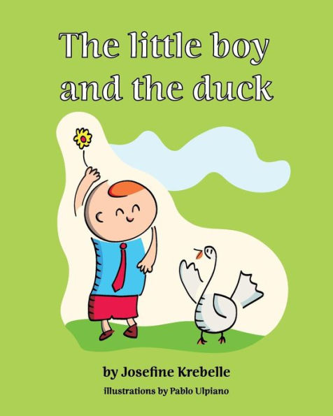 The Little Boy And The Duck: Color Book