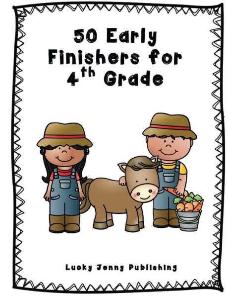 50 Early Finishers For 4Th Grade