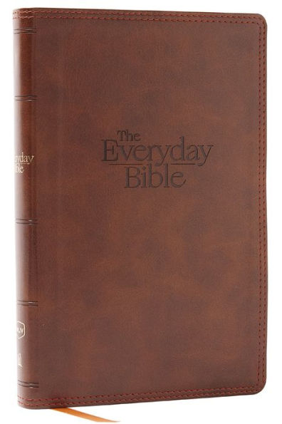 Nkjv, The Everyday Bible, Leathersoft, Brown, Red Letter, Comfort Print: 365 Daily Readings Through The Whole Bible