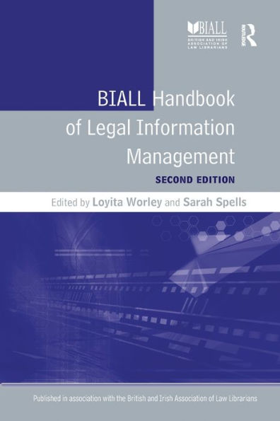 Biall Handbook Of Legal Information Management