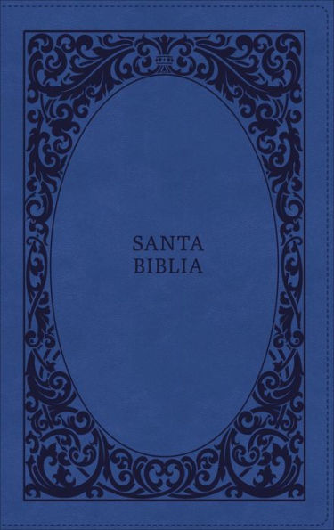 Biblia Reina-Valera 1960, Tierra Santa, Ultrafina Letra Grande, Leathersoft, Azul, Con Cierre (Spanish Edition)
