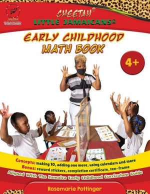 Cheetah Early Childhood Math Book 4+ (Cheetah Early Childhood Learning Kit)