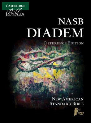 Nasb Diadem Reference Edition, cuero serraje de becerro rojo, texto en letras rojas, Ns544:Xr