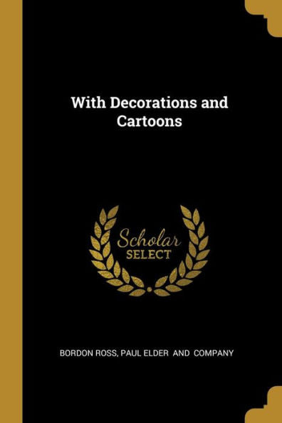With Decorations And Cartoons