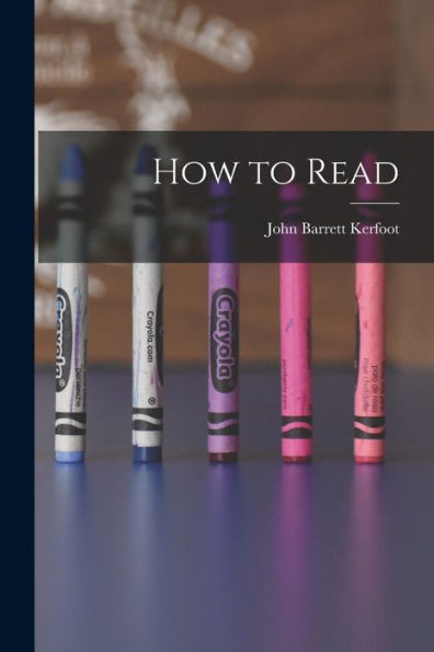 How To Read - 9781017367997