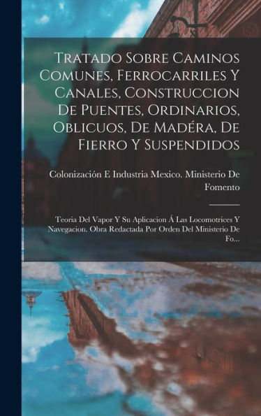 Tratado Sobre Caminos Comunes, Ferrocarriles Y Canales, Construccion De Puentes, Ordinarios, Oblicuos, De Madéra, De Fierro Y Suspendidos: Teoria Del ... Del Ministerio De Fo... (Spanish Edition) - 9781017642087