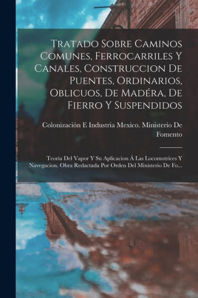 Tratado Sobre Caminos Comunes, Ferrocarriles Y Canales, Construccion De Puentes, Ordinarios, Oblicuos, De Madéra, De Fierro Y Suspendidos: Teoria Del ... Del Ministerio De Fo... (Spanish Edition) - 9781017648706