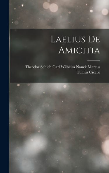 Laelius De Amicitia - 9781017921816