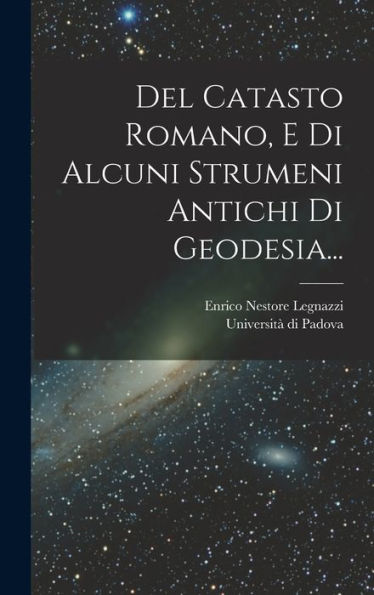 Del Catasto Romano, E Di Alcuni Strumeni Antichi Di Geodesia... (Italian Edition) - 9781018748696