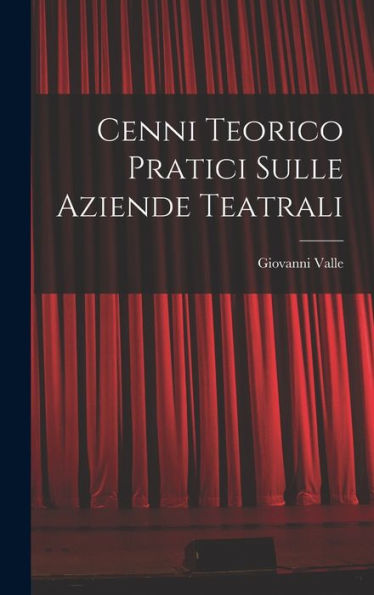 Cenni Teorico Pratici Sulle Aziende Teatrali (Romanian Edition)