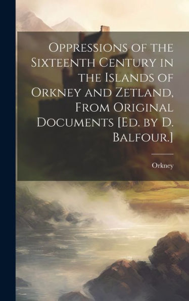 Oppressions Of The Sixteenth Century In The Islands Of Orkney And Zetland, From Original Documents [Ed. By D. Balfour.]